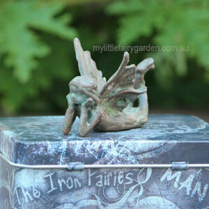 Amy Lying Iron Fairy Figurine