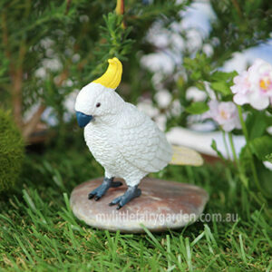 Cockatoo Fairy Garden Miniature