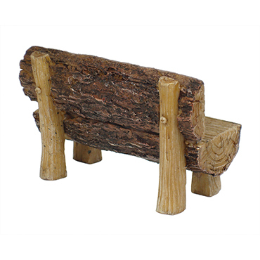 Miniature Log Bench