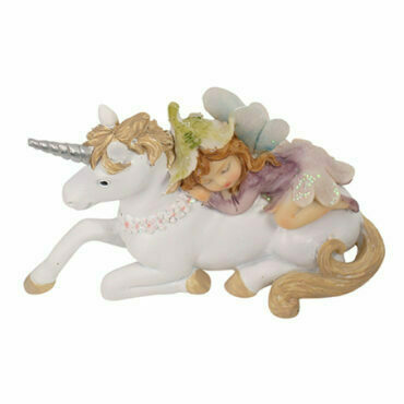 Mauve Fairy w/Unicorn Miniature
